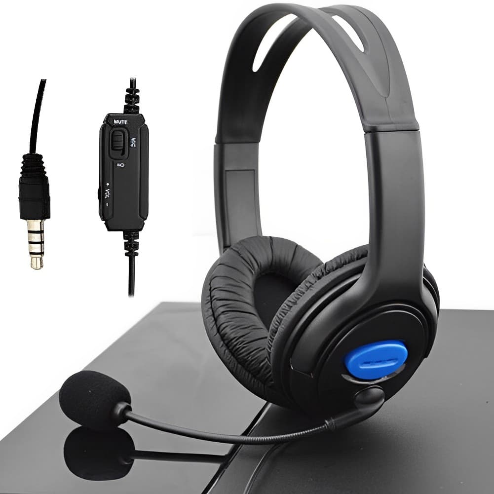 Fone Headset Gamer P4/P5/X-One: Otimize sua Experiência de Jogo!