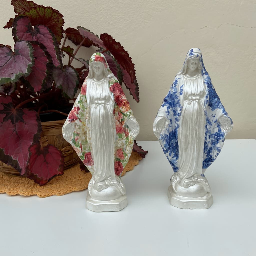 Nossa Senhora das Graças Manto Florido e Manto Azul