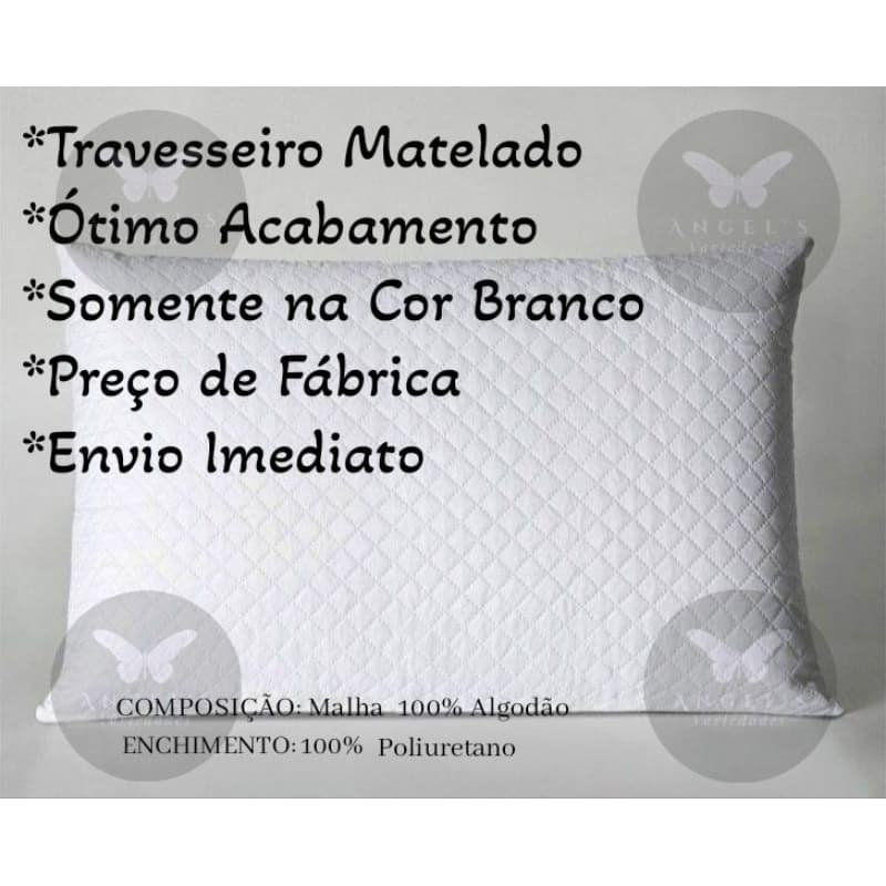 Travesseiro 1 unidade Confort Alto Tamanho 50cmx70c¹m 16cm de Altura Antialérgico e Antibacteriano