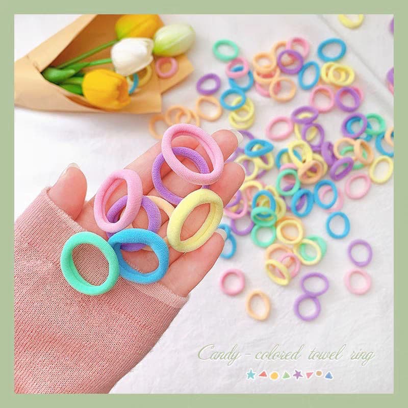 30 Unidades Elástico Xuxinha/ Rabicó de Cabelo 50% OFF Pequeno colorido infantil Criança