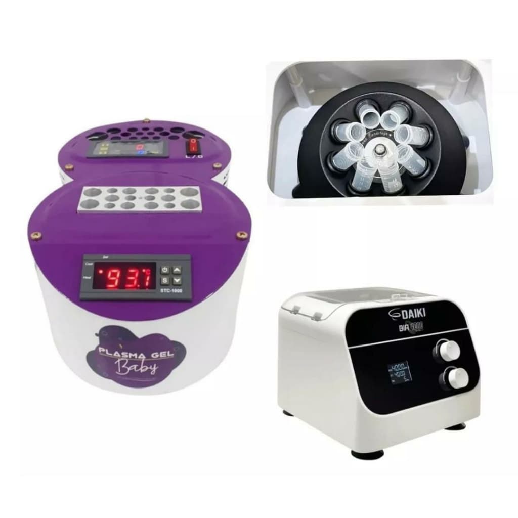 Centrífuga Digital PRP/PRF com Incubadora e Resfriamento | Plasma Rico em Plaquetas Profissional