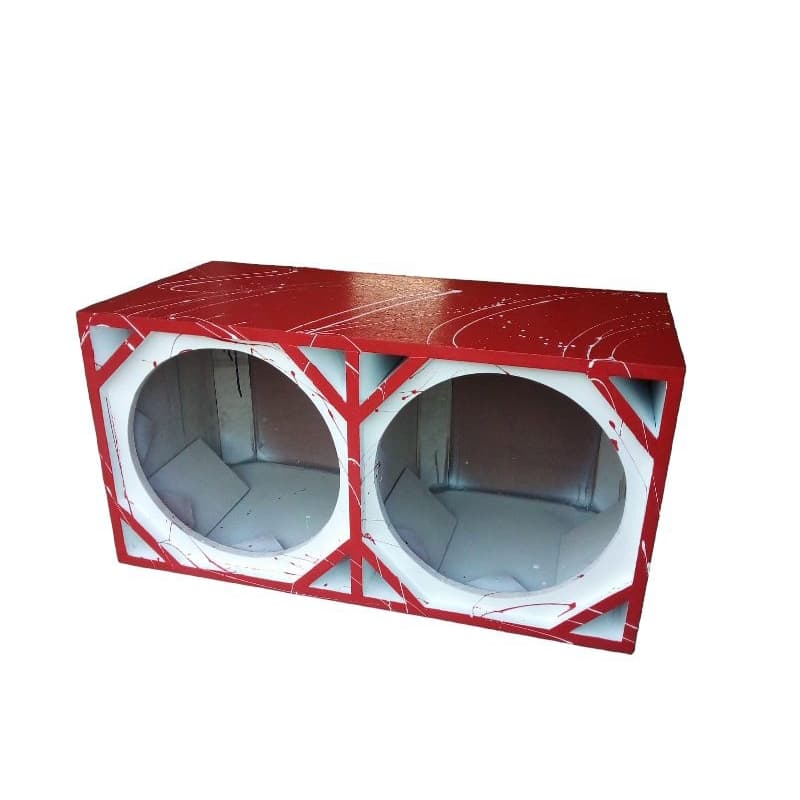 Caixa Full Trape dupla Falante de 12" ou 15"