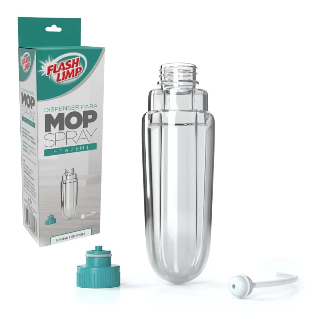 Dispenser para mop spray fit e 2 em 1 flashlimp