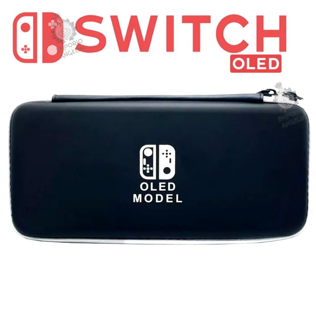 Estojo Hard Case Nintendo Switch OLED c/ 10 Porta Cartuchos c/ Nota Fiscal