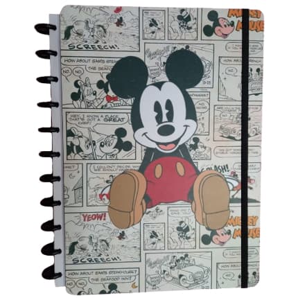 Caderno de disco do Mickey - (Igual ao caderno inteligente)