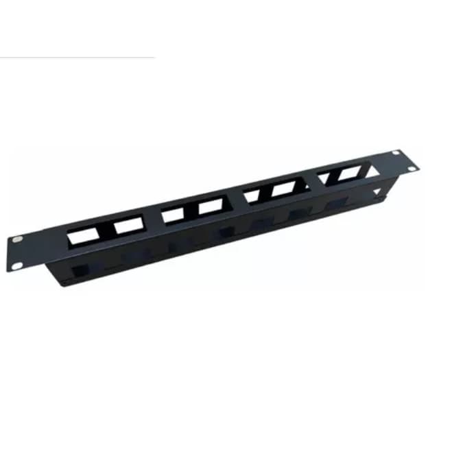 Organizador Guia Suporte Para Cabos Fios Para Rack Mesa 19 polegadas 1U