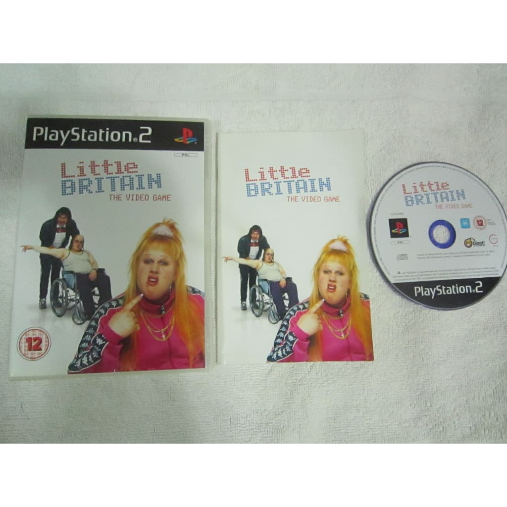 Playstation 2 Ps2 Little Britain The Video Game