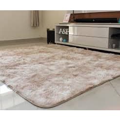 Tapete de Sala 1,00x1,50 Peludo, Macio e Fofinho 1x1,5 / Decoração, Sala, Cozinha, quarto/ 1,5x1