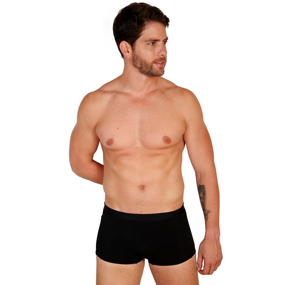 Sunga masculina de praia boxer toda forrada lisa adulta com bolso lateral e cordão de regulagem na cintura moda praia proteção UV50+