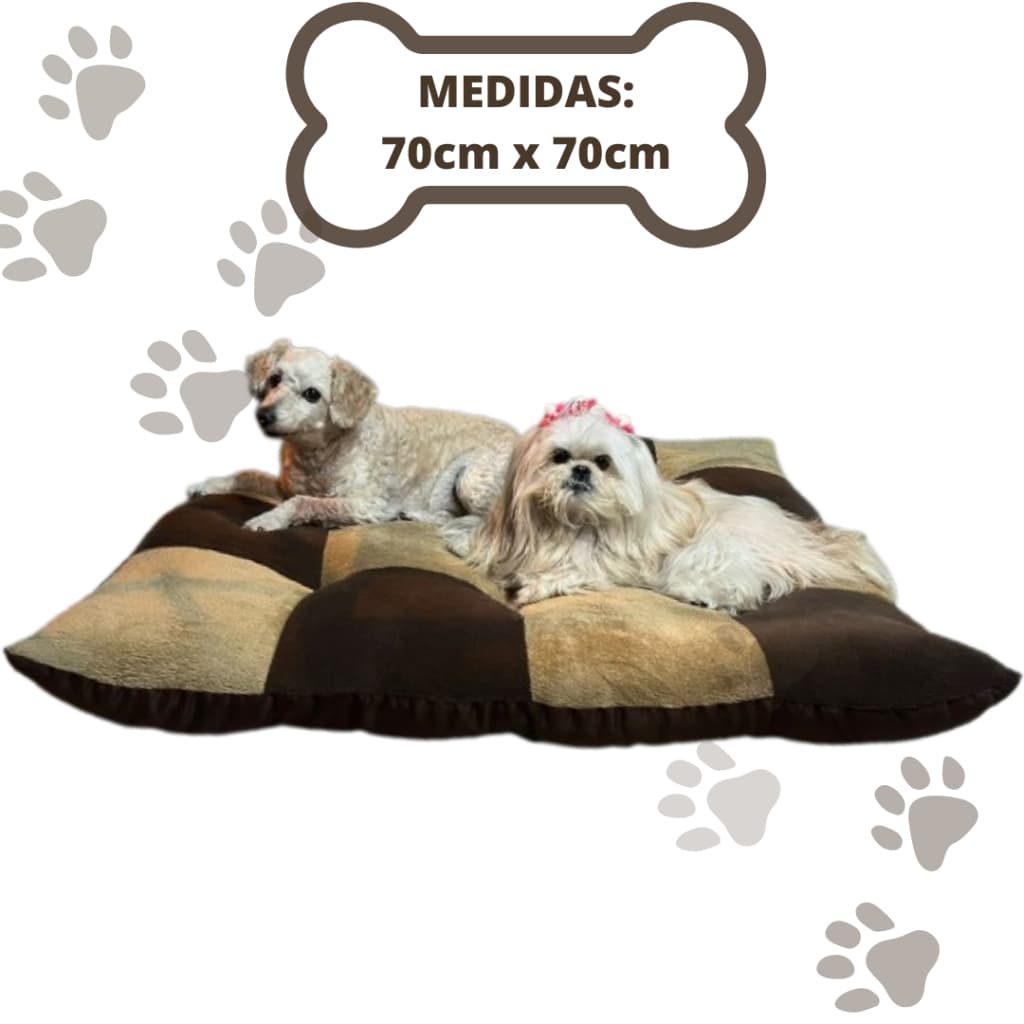 cama para cachorro / colchonete pet / cama pet 70 cm x 70 cm
