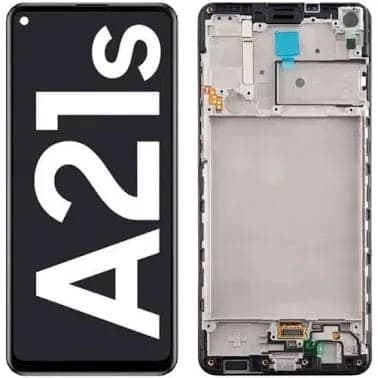 Tela Touch Display Frontal Lcd A21s A217 ORIGINAL com aro