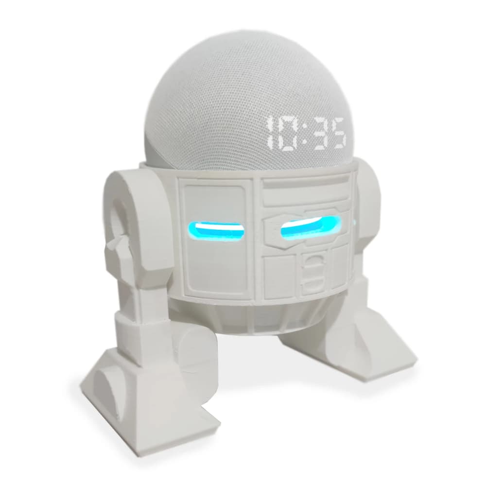 Suporte Alexa Echo dot 4 ou Echo dot 5 R2D2 e C2B5