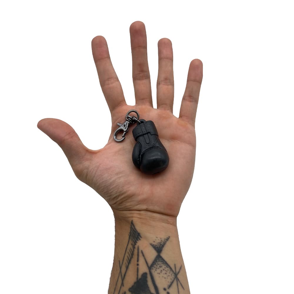 Chaveiro Prottector Preto Luva de Boxe