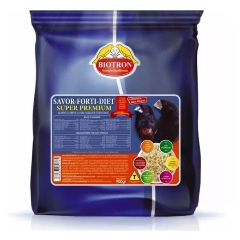 Ração Farinhada Savor - Forti - Diet - Super Premium - 900gr Biotron