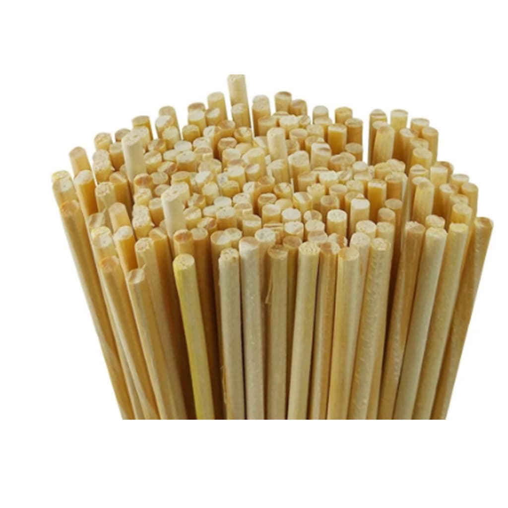 100 Varetas de 25 Cm Palitos De Madeira Difusor Aromatizador