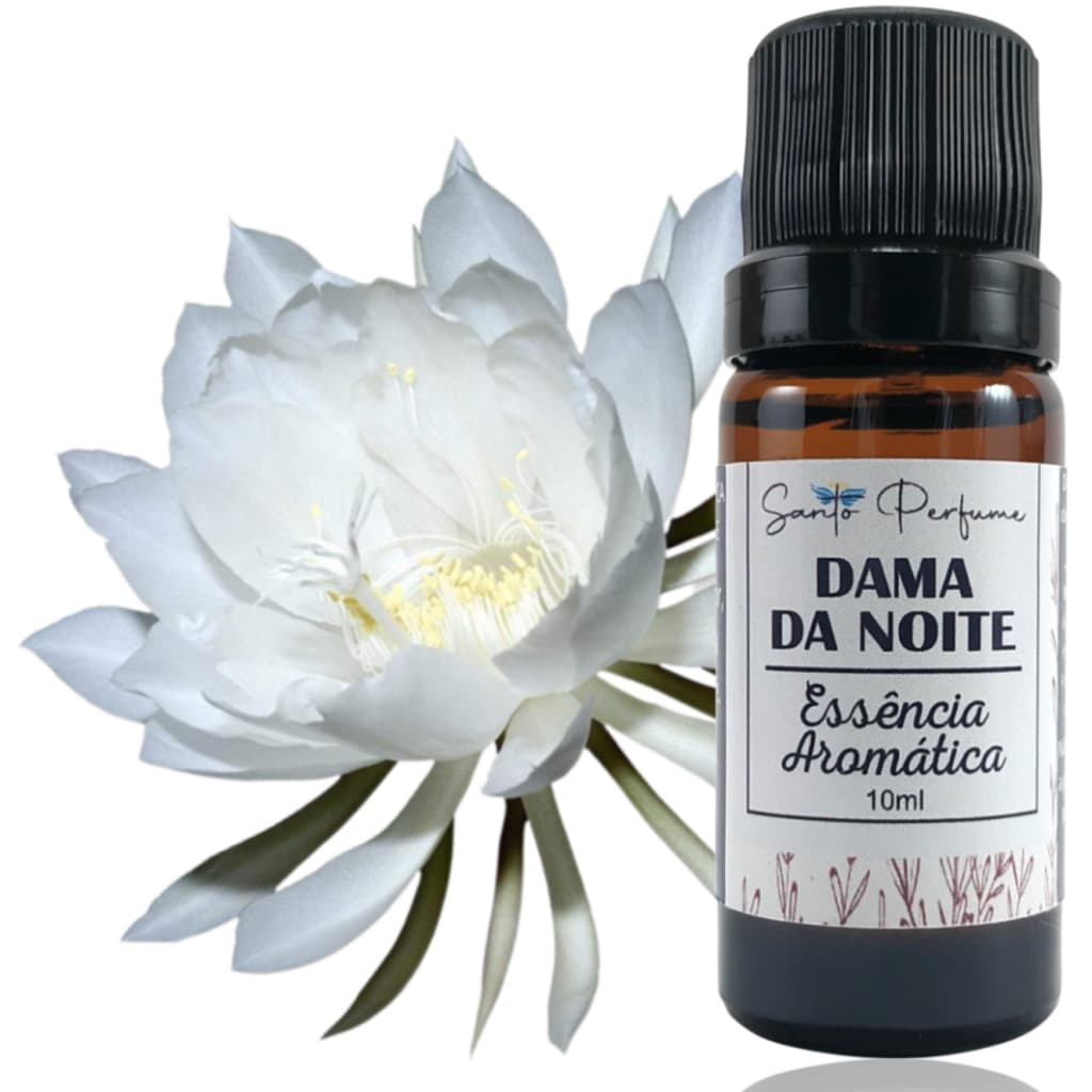 Essência Aromática de Dama da Noite 10ml da Santo Perfume