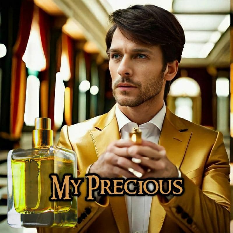 Perfume Unissex/Masculino MY PRECIOUS 50ml, Diurno, Herbal, frutado e amadeirado, notas de bambú chinês