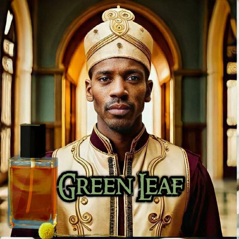Perfume Masculino GREEN LEAF, cítrico, herbal, especiado e amadeirado. Perfume intenso ideal para assinatura