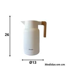 Garrafa Termica 1Lts Branca