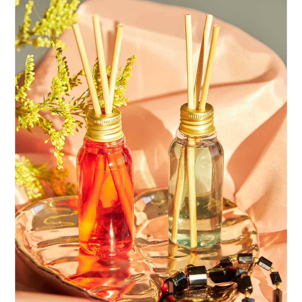 DIFUSOR DE AMBIENTE - 60 ML - ODORIZANTE - LEMBRANCINHA - CAIXINHA E ACOMPANHA 3 VARETAS