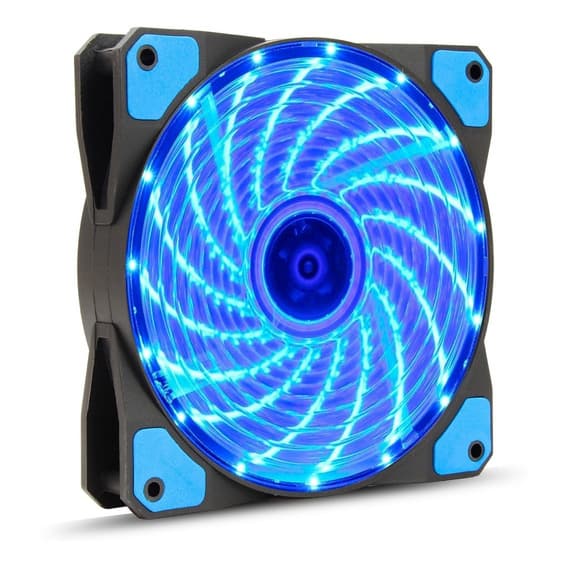Cooler Fan Led 120mm Ventoinha Para Gabinete Cpu Gamer Pc