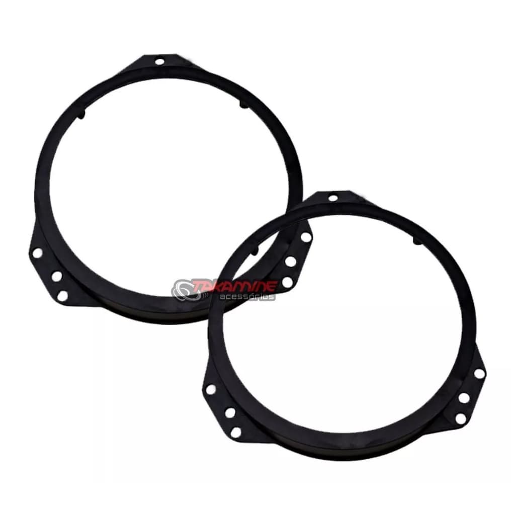 Par aro adaptador para alto-falante 6 polegadas Astra Vectra Corsa Gol 2 portas Classic para portas dianteiras