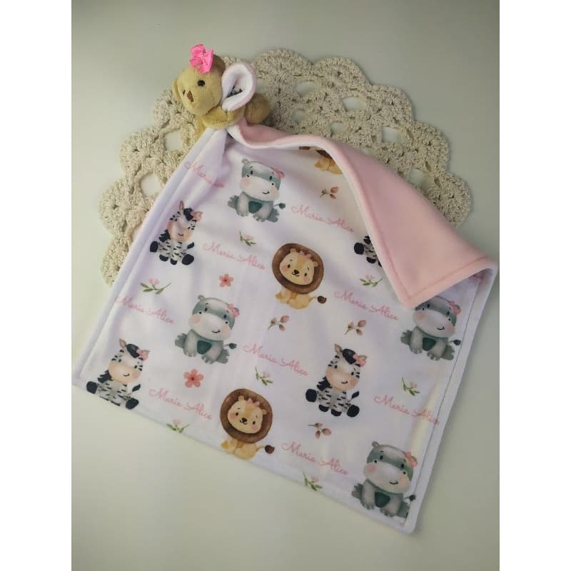 Naninha personalizada para Bebê paninho bebê dormir envio rápido