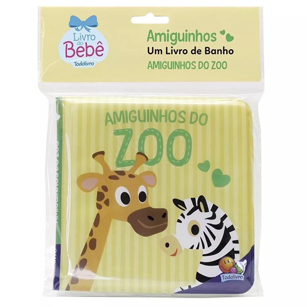 Livro Amiguinhos - Um Livro De Banho: Amiguinhos Do Zoo Todolivro Distribuidora