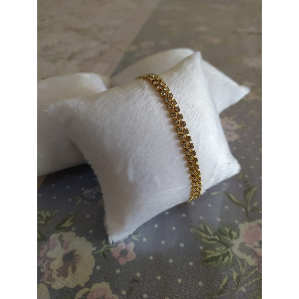 Kit de 6 Mini Almofada Veludo Luxo 8x8 Pulseiras, Relogios , Lembrancinhas