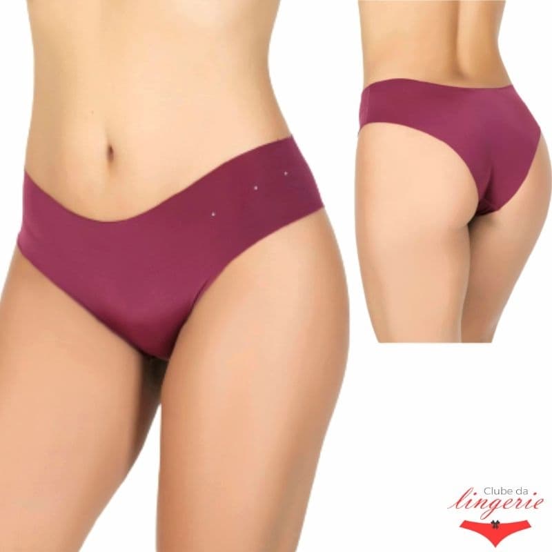 Calcinha Tanga Corte A Laser Sem Costura Feminina