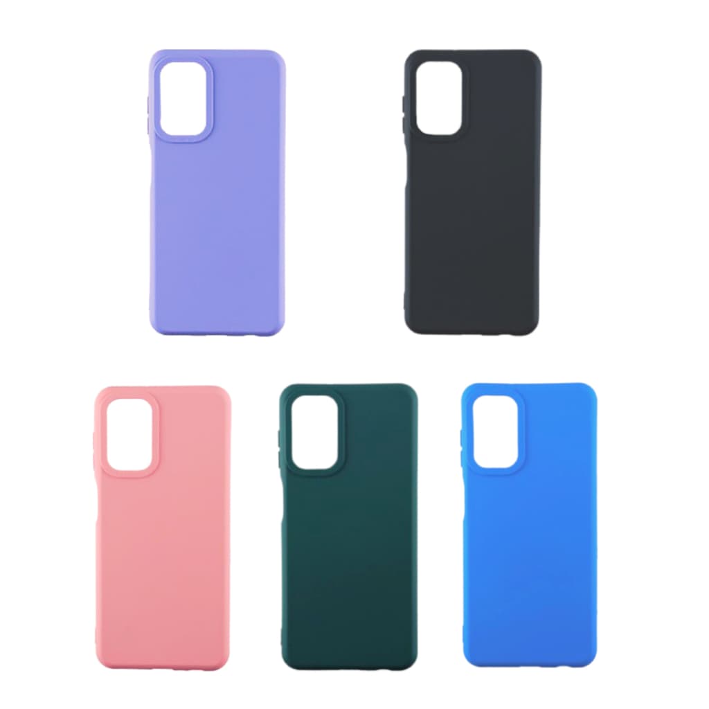 CAPA CAPINHA LISA AVELUDADA GALAXY (A04S/A13 4G)+PELÍCULA 3D