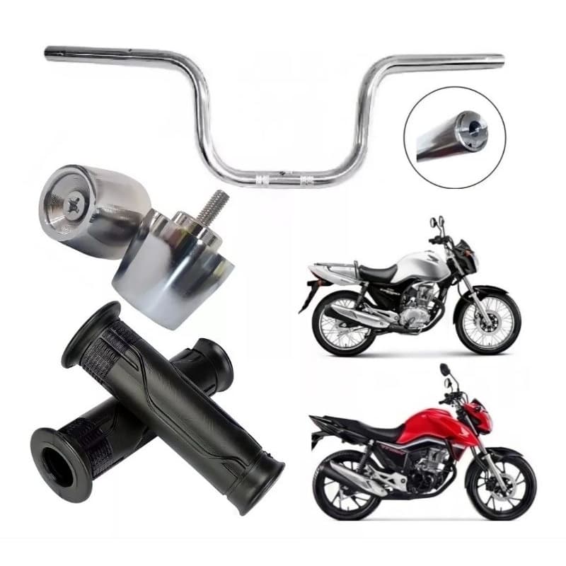 Kit Guidao+manopla Cargo+peso Pcx/cg/fan/titan 125/150/160