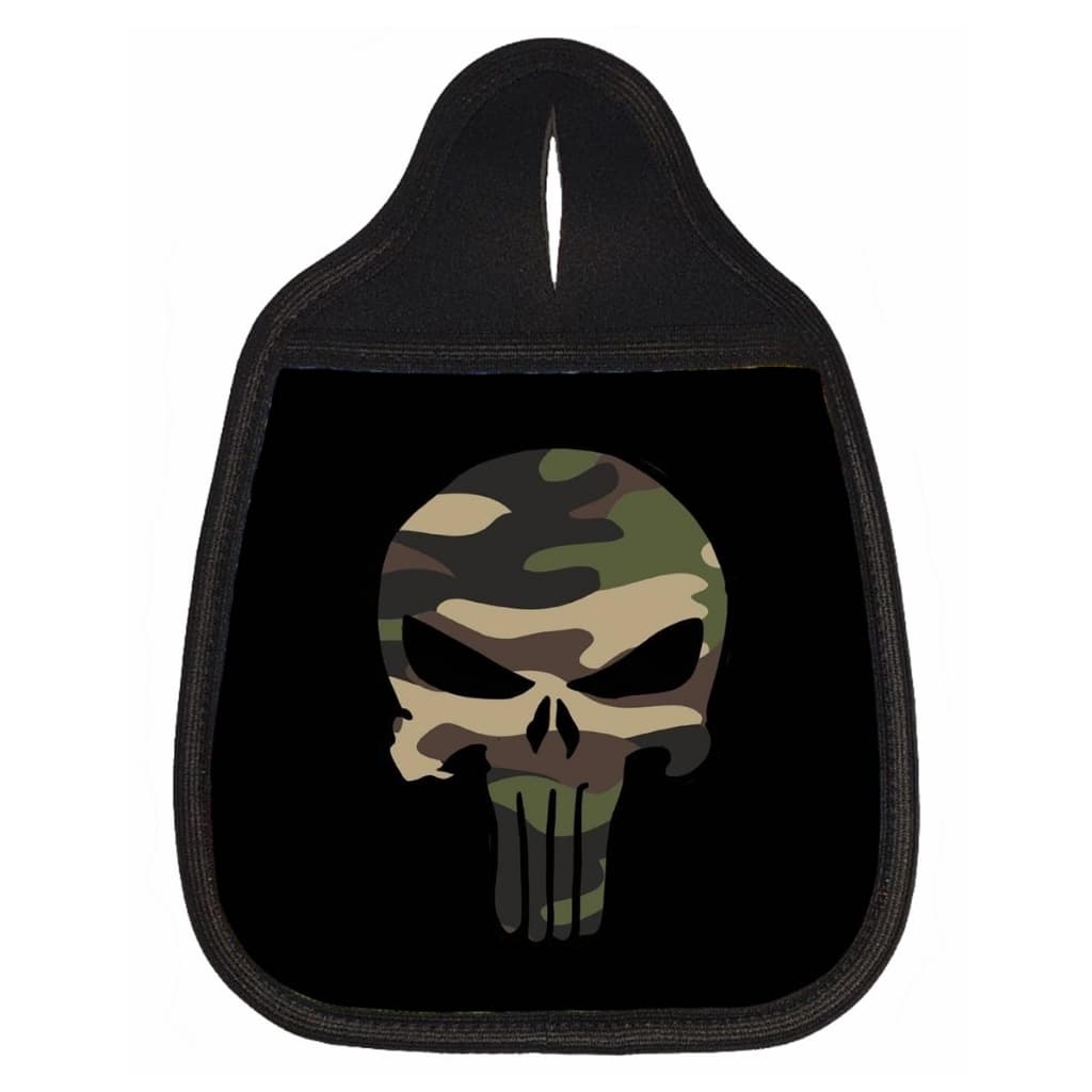 Lixeira Para Carro Lixinho Personalizado Estampa de Caveira Camuflada
