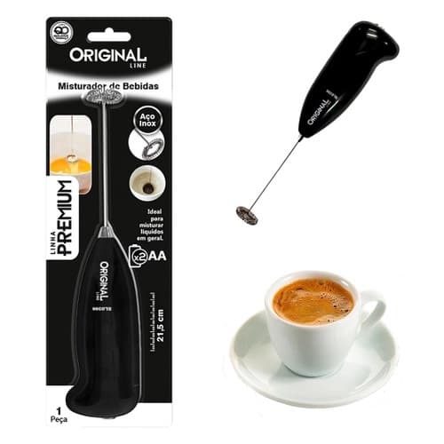 Mixer Misturador De Bebidas Portátil Premium