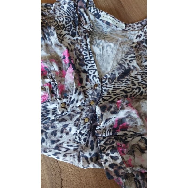 Camisa Manga Longa Estampada/40