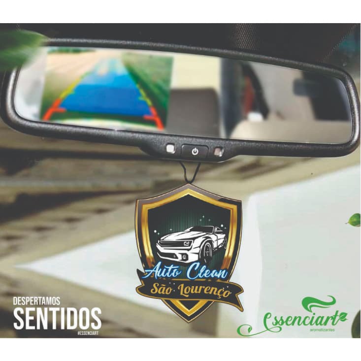 CHEIRINHO DE CARRO AROMATIZANTE PERSONALIZADOS (KIT COM 500 UNIDADES)