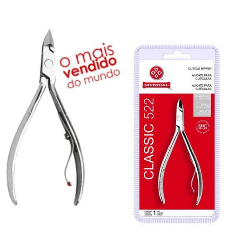 Alicate Unha Inox Cutícula Classic 522 Profissional