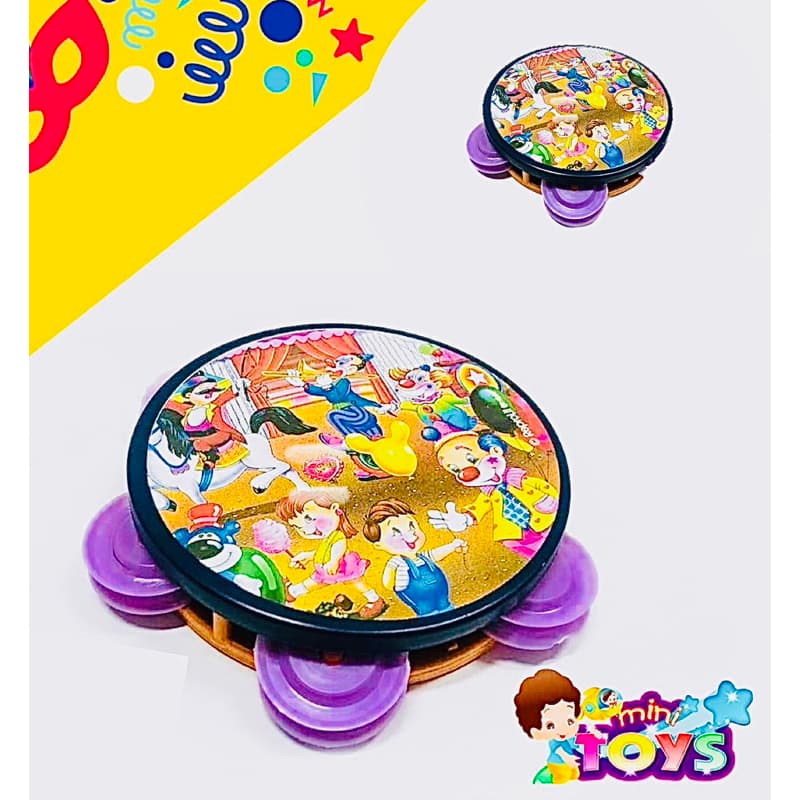 Pandeiro Infantil Mini Toys