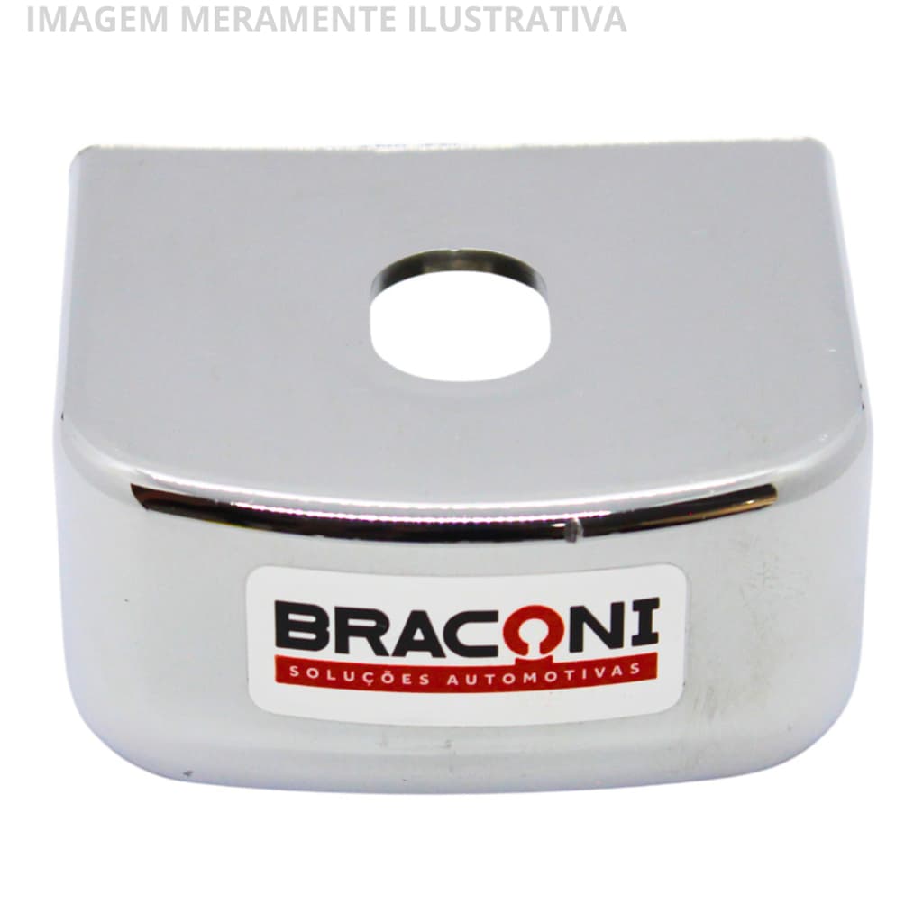 Capa Proteção 90mm Para Engate Reboque - Acabamento ABS