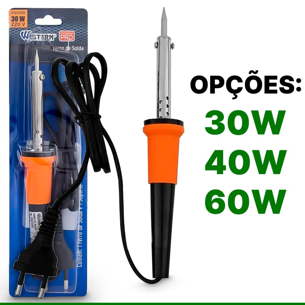 Ferro de Solda Profissional 110V 220V Soldador Elétrico Para Eletrônica Reparo Soldagem