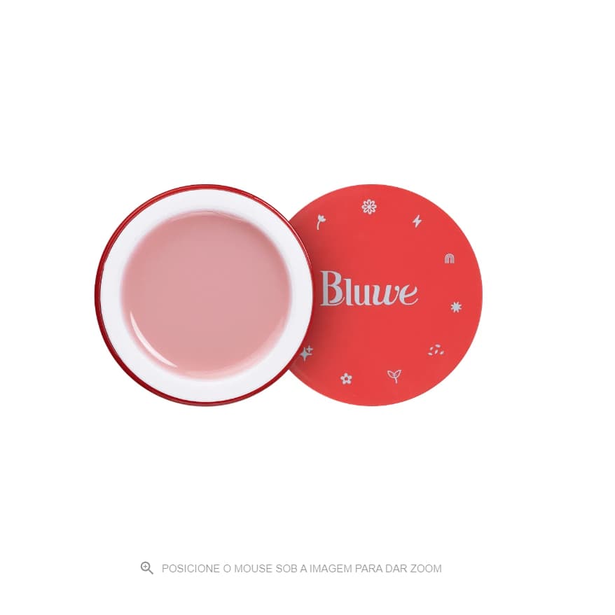 Bluwe Gel Banho de Fibra Natural Pink 30g