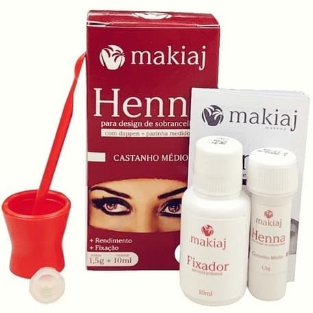 Henna Sobrancelhas Makiaj Alto Rendimento E Fixação - Original