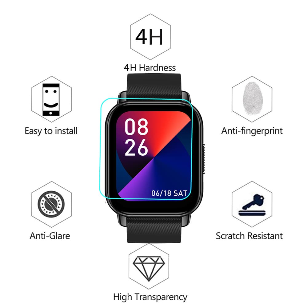 Kit 3 Película Smartwatch Zeblaze Btalk Pronta Entrega de Hidrogel Btalk Lite Btalk Plus