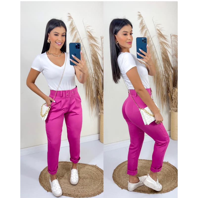 CALÇA ALFAIATARIA FEMININA