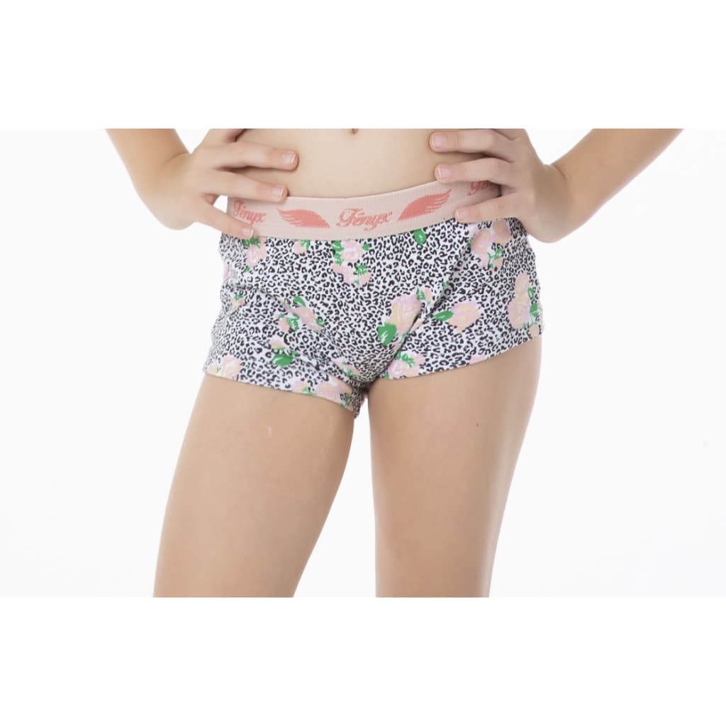 Kit/3 -  Calcinha Box Infantil Algodão Menina - Fênyx