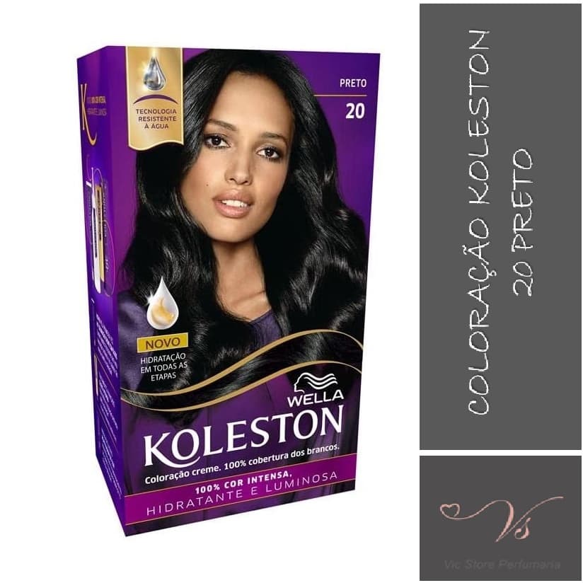 Tintura Koleston Preto Azulado 28