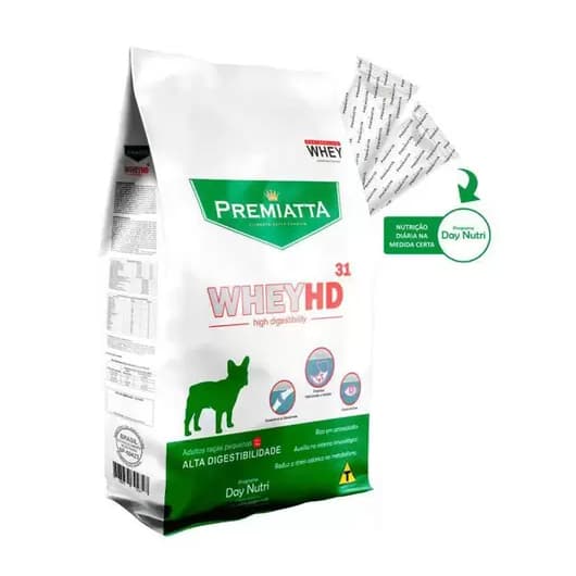 Alimento Premiatta Whey HD 31 Cachorro Adulto de Raça Pequena - 6 kg