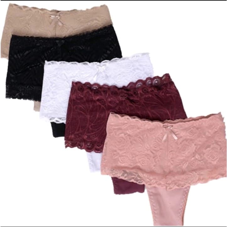 Kit 2 Calcinha Cós Alto Lipo Cinta Alta Compreensão Modeladora de Cintura