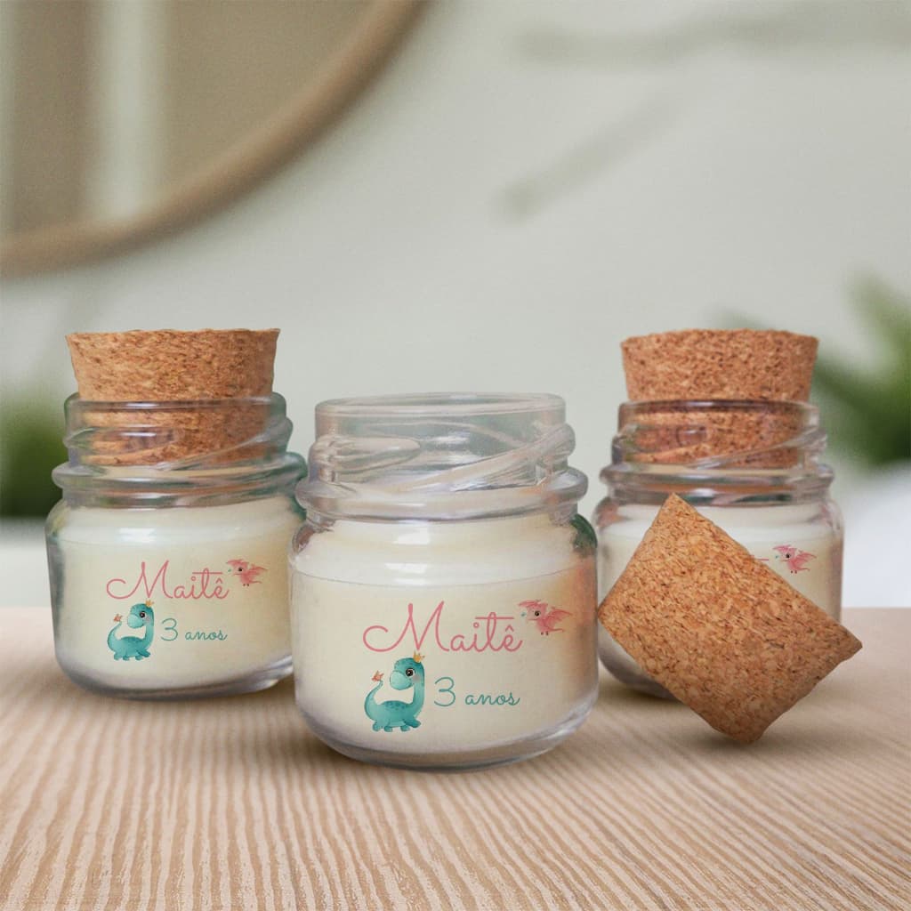 kit com 10 Mini vela aromáticas Vela artesanal perfumada vela lembrancinha 30g