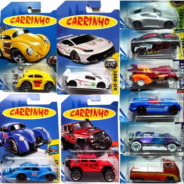 Carrinho De Ferro Estilo Hot Wheels Miniaturas Colecionáveis Hot Cars e Carrinho Divertido Diecast